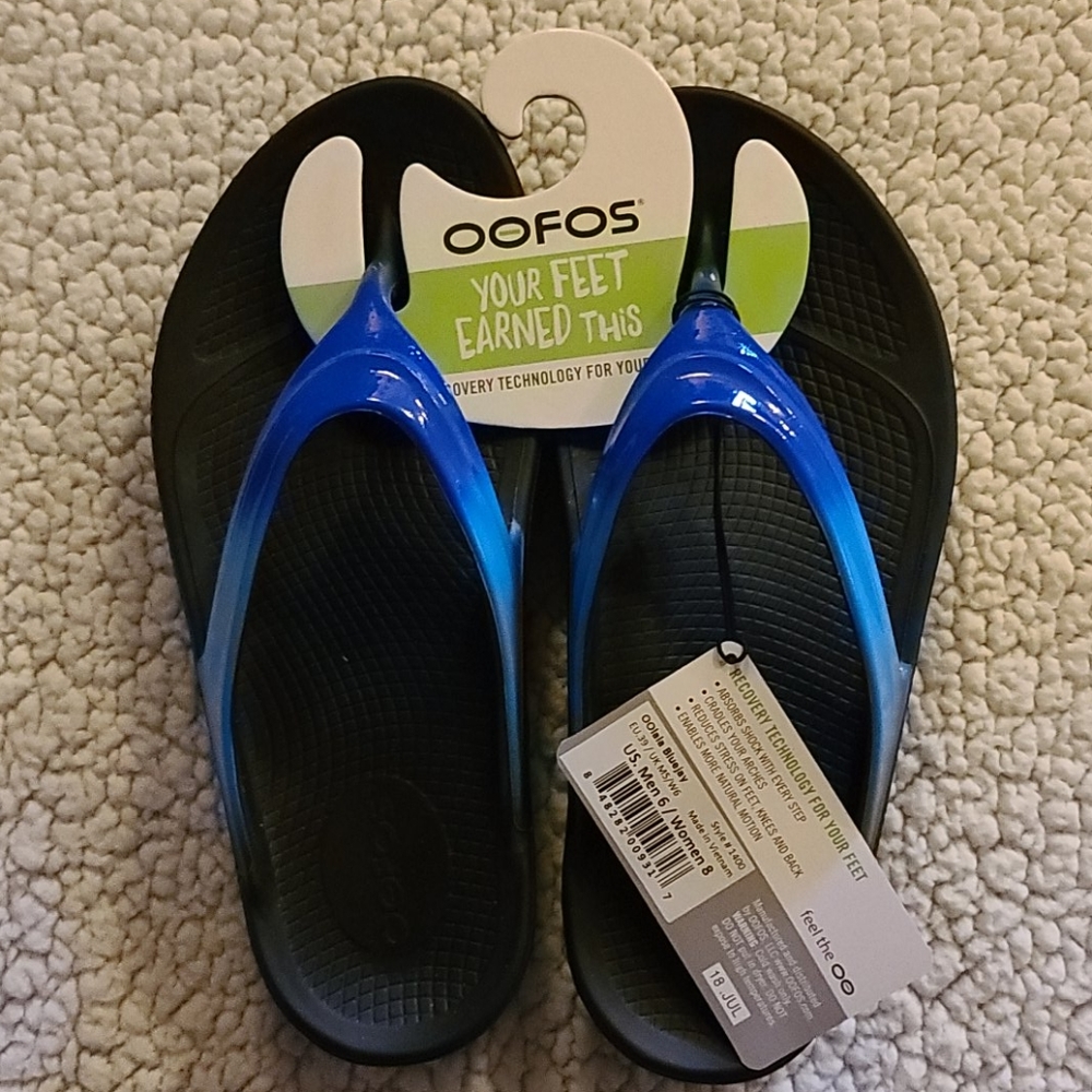 OOFOS OOlala Bluejay Women's Sandals